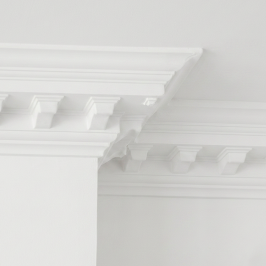 Plaster Coving Modillion 130mm Drop LPC020