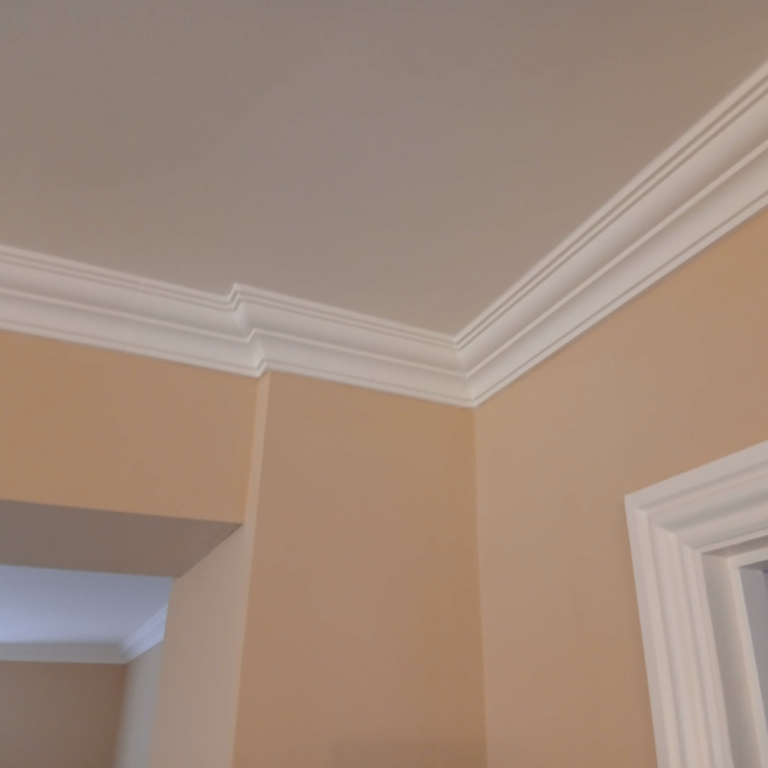 Small Plaster Cornice SPC071 Drop 75mm (Three Inch)