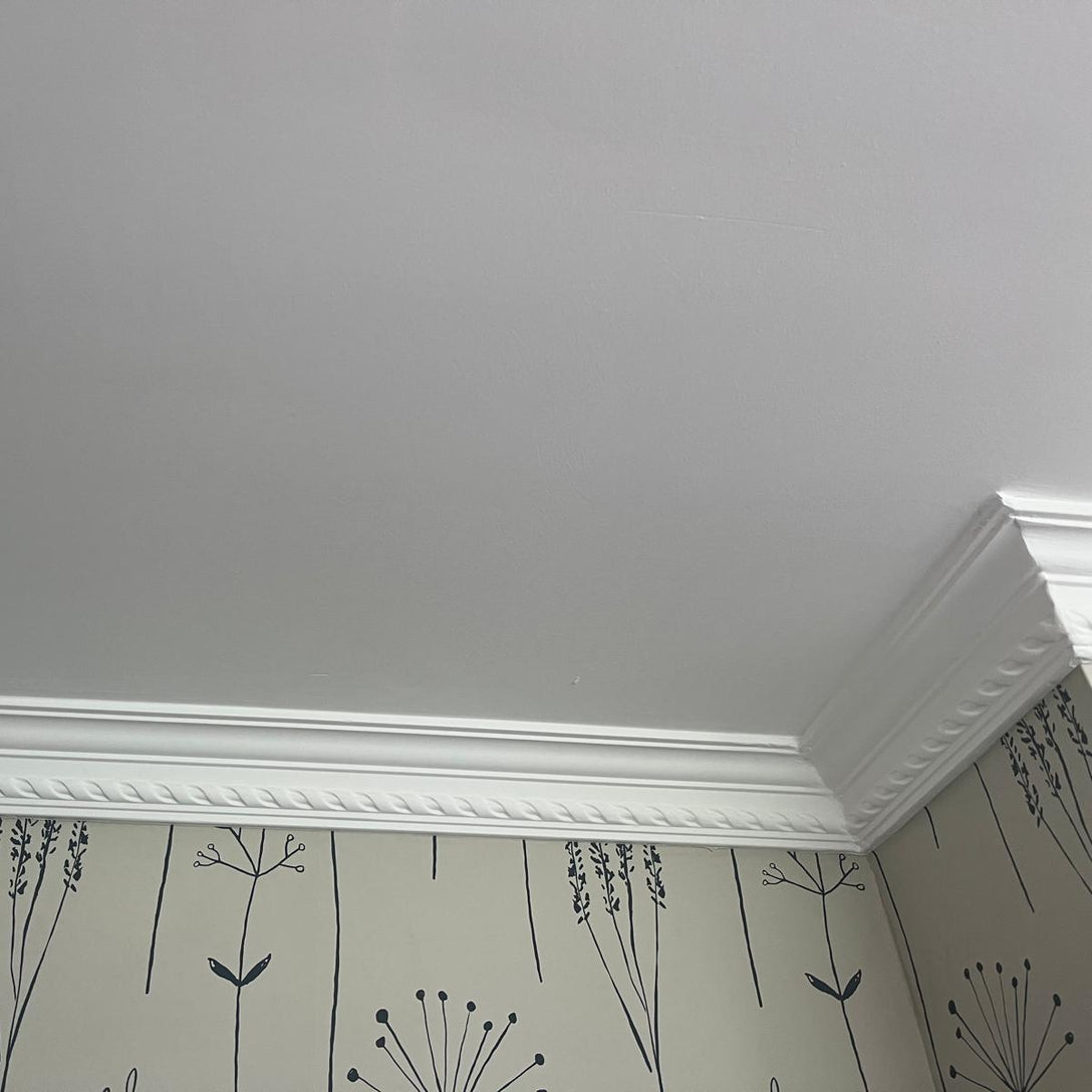 Plaster Coving Astragal 90mm Drop MPC057