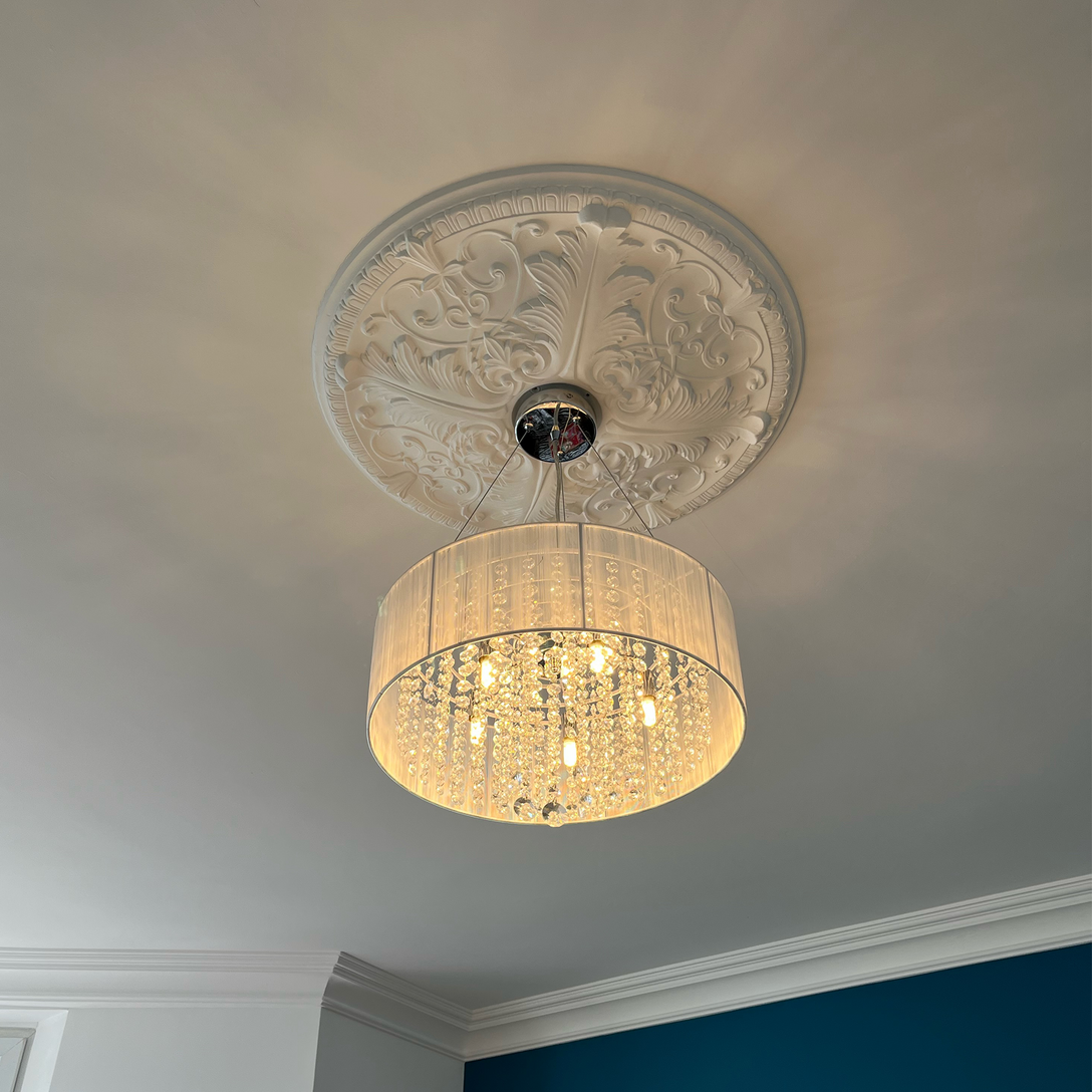Victorian Acanthus Plaster Ceiling Rose 715mm dia. LPR075