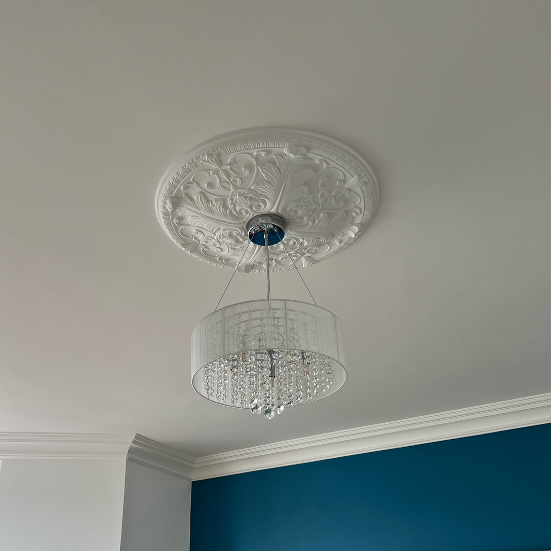 Victorian Acanthus Plaster Ceiling Rose 715mm dia. LPR075
