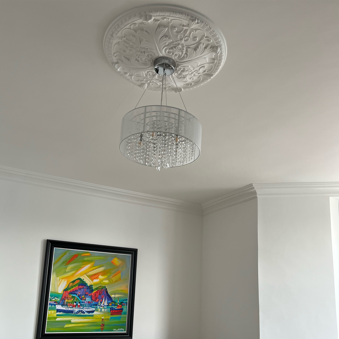 Victorian Acanthus Plaster Ceiling Rose 715mm dia. LPR075