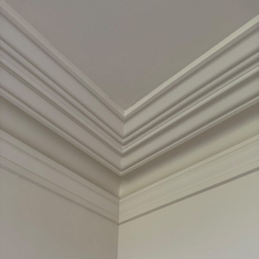 Victorian Swan Neck Cornice 120mm LPC018