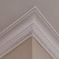 corner joint of victorian ogee plaster coving