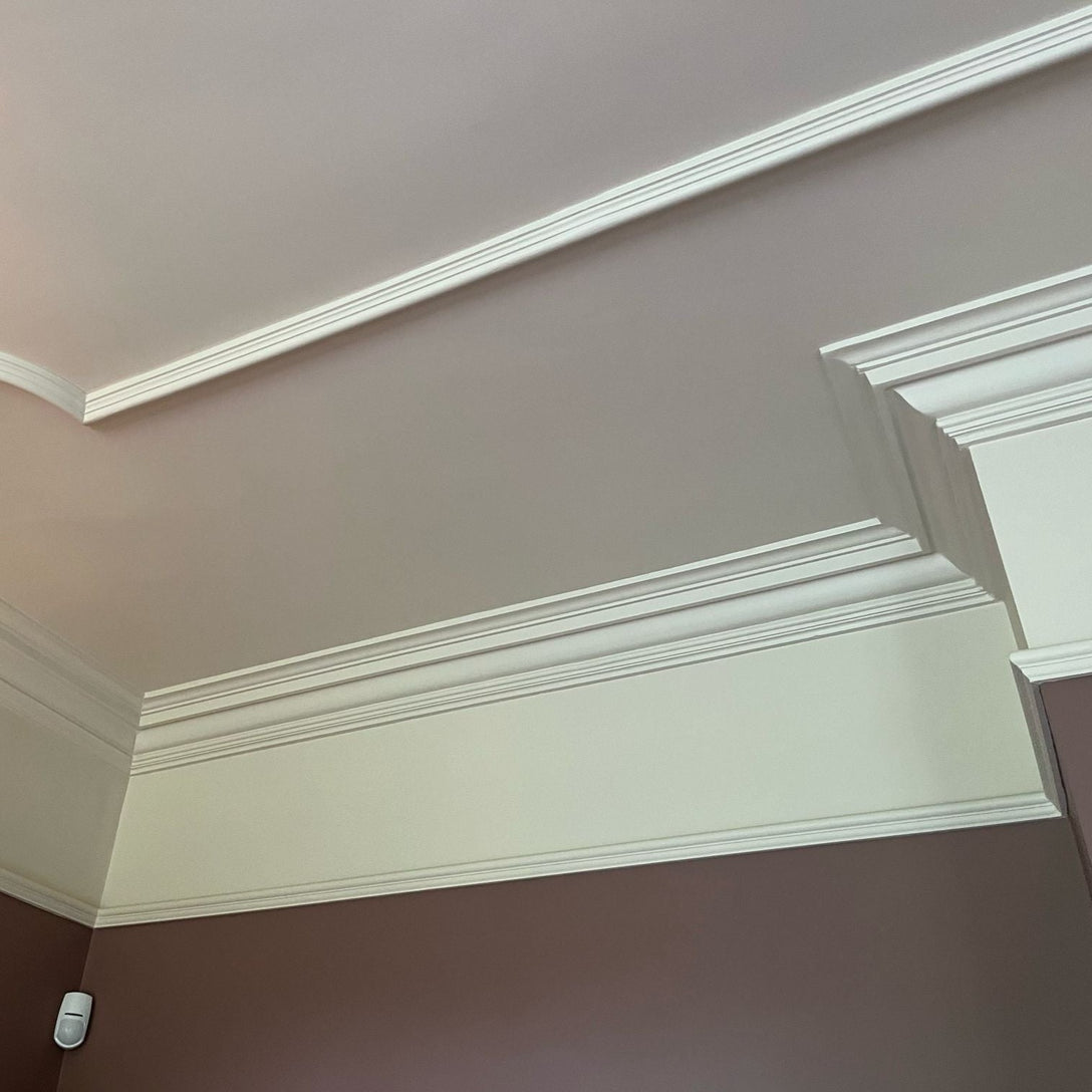 Plaster Coving Large Regency 140mm Drop LPC027