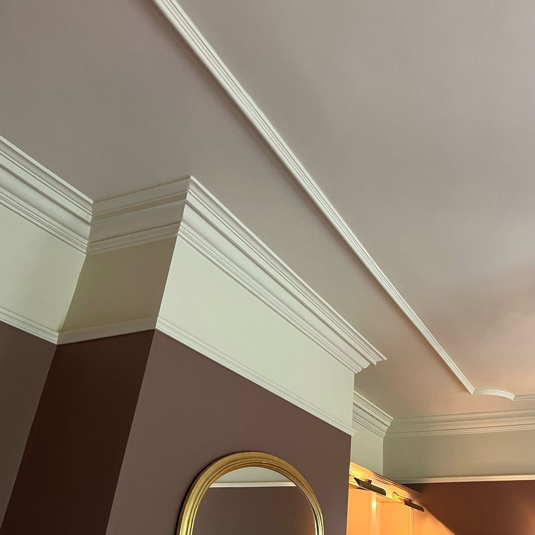 Plaster Coving Large Regency 140mm Drop LPC027