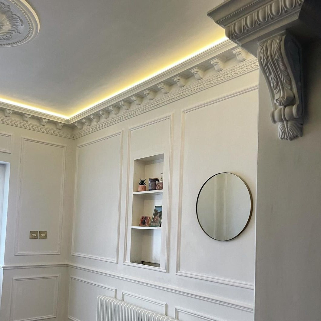 Victorian Decorative Plaster Corbel Medium PC011