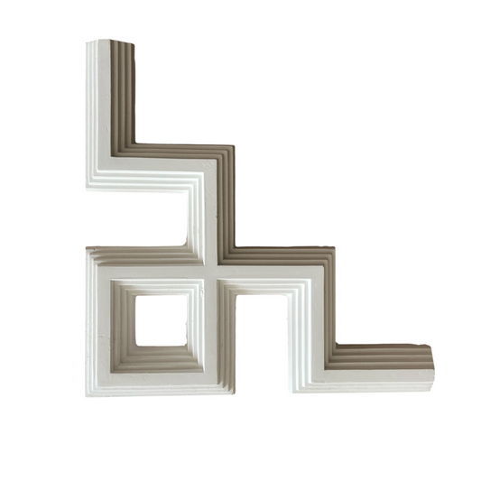 Art Deco Panel Moulding Corner MRC013
