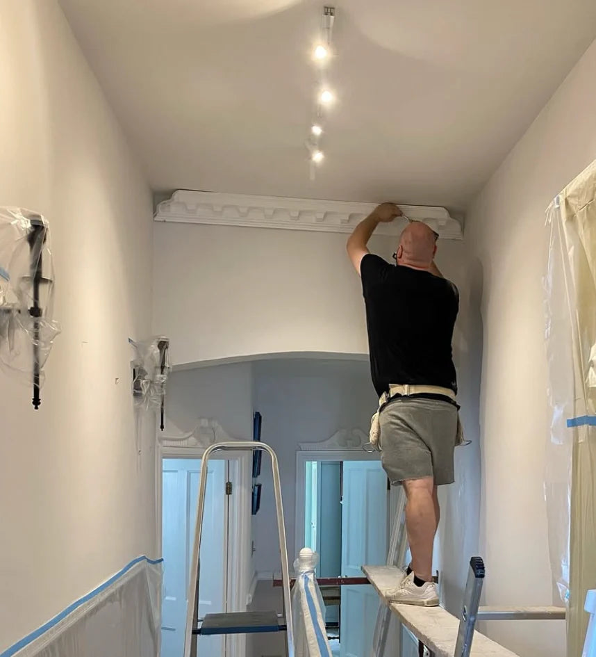 installation of victorian coving