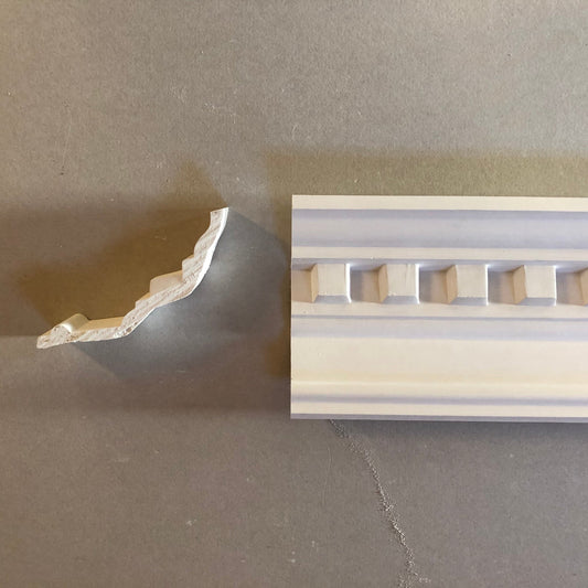 Dentil Plaster Cornice dimensions image