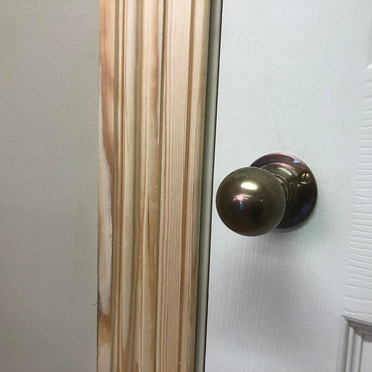 close up showing Victorian Timber Architrave 94mm x 28mm