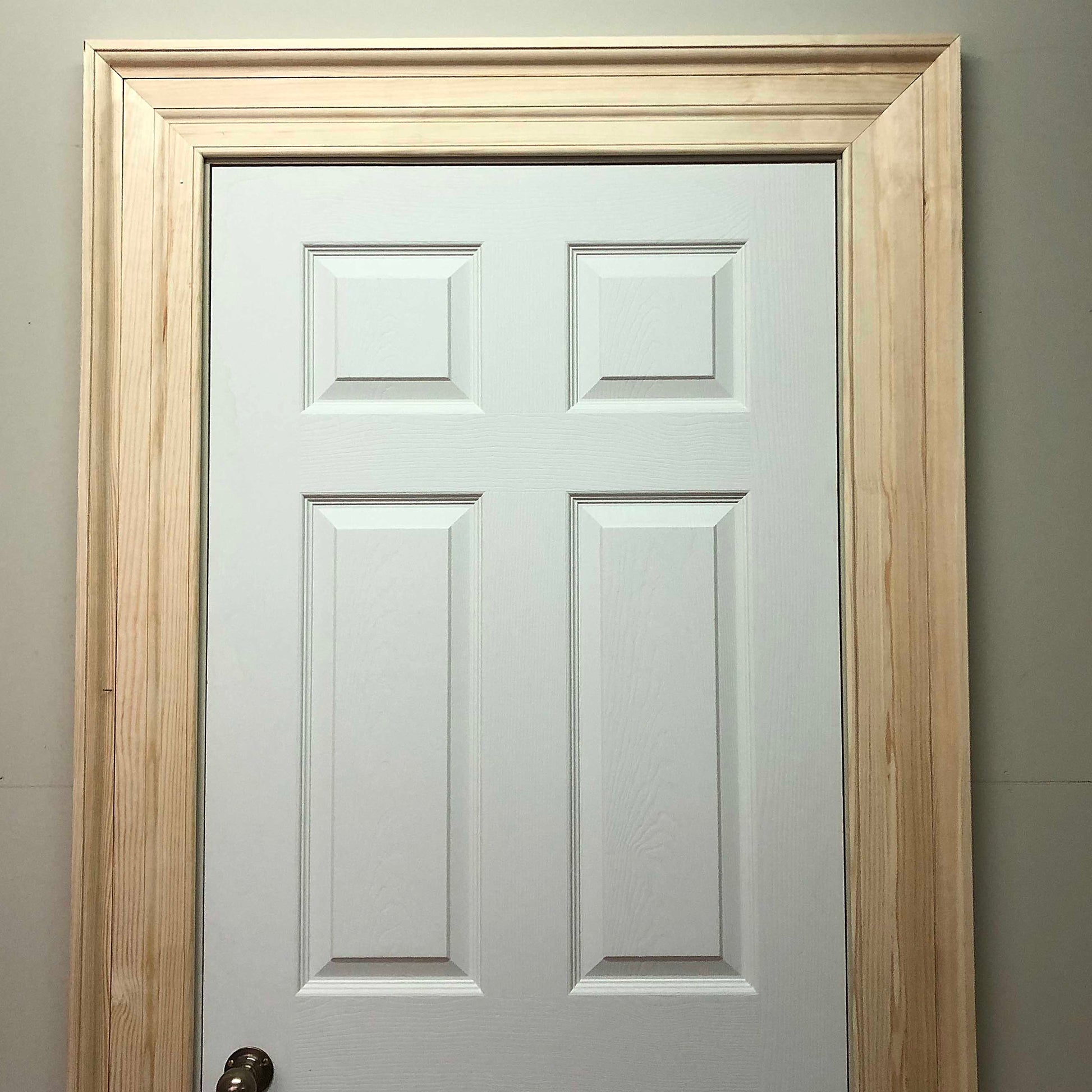 Large Victorian Architrave shown after instillation 135mm x 45mm