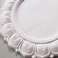 detailed photo showing Art Deco Plaster Ceiling Rose close up 820mm dia. 