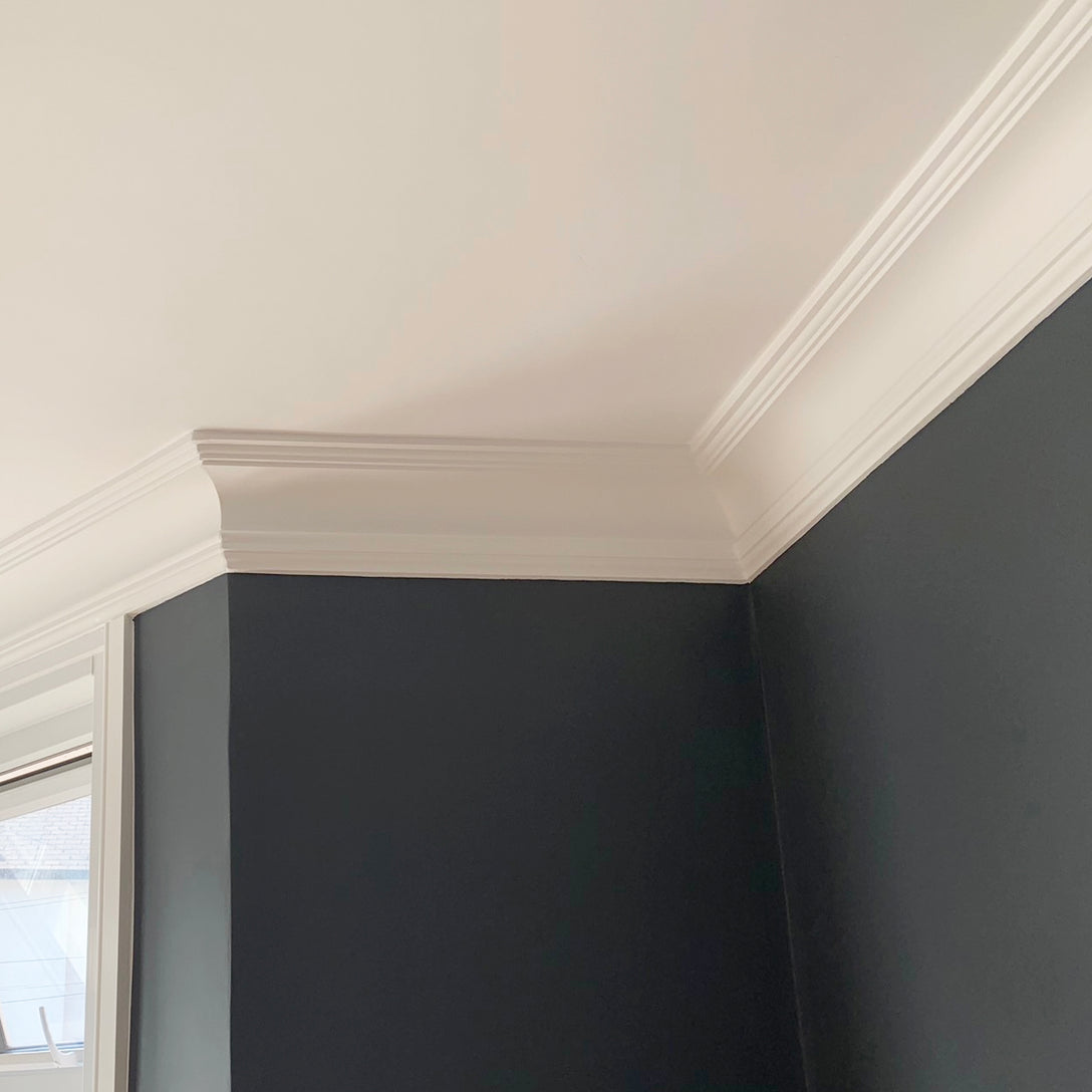 photo of victorian style Classic Plaster Cornice 140MM,