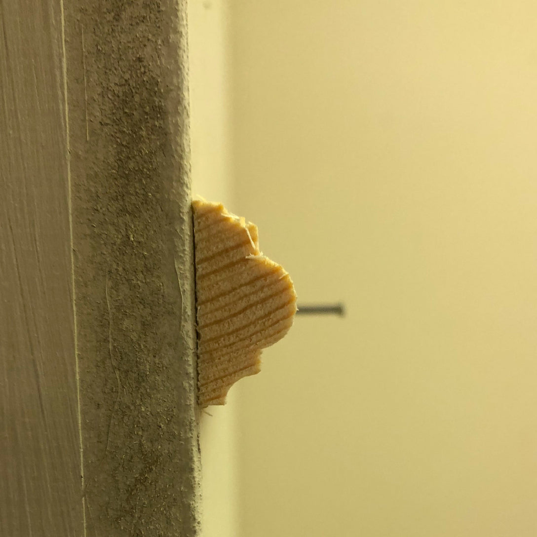 side profile of Victorian Timber Panel Mould 22mm x 11mm