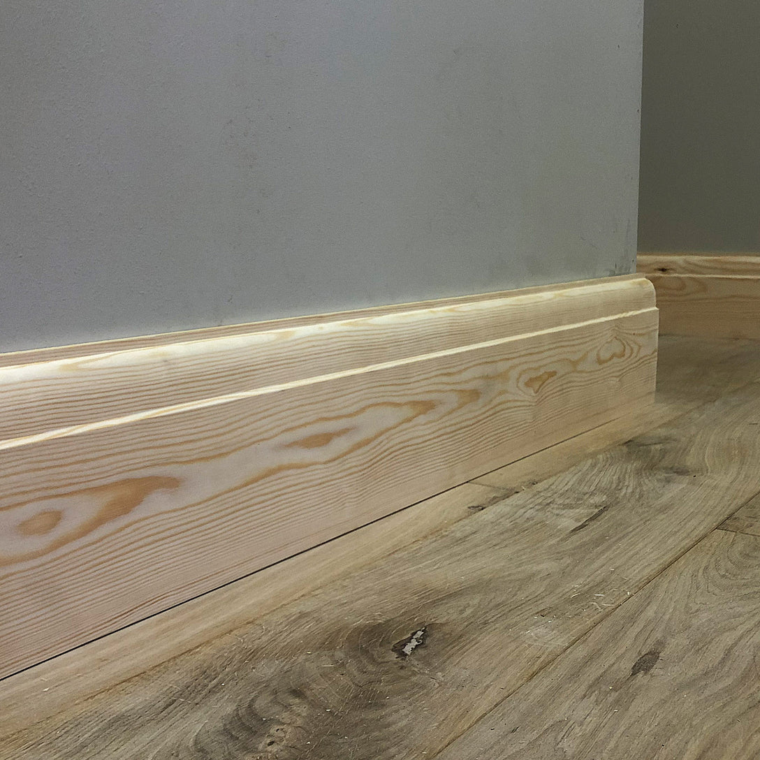 aspect of Victorian Timber Skirting Board length - 168mm x 21mm