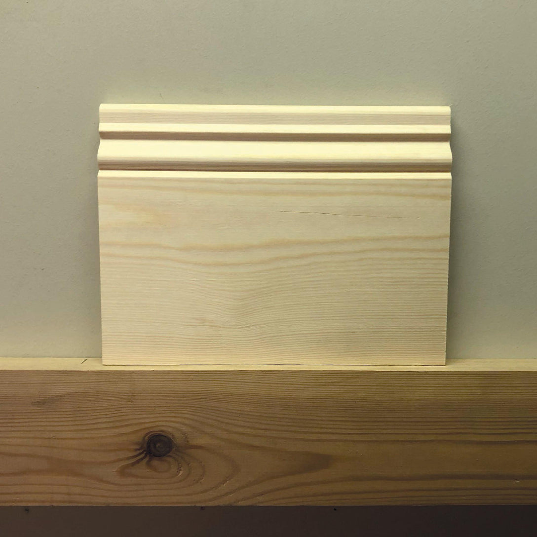 aspect of Antique Victorian Skirting Board section168mm x 21mm 