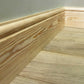 section of Torus Timber Skirting Board shown before paint 168mm x 21mm 