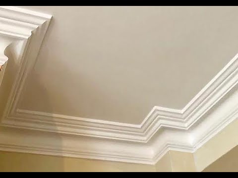 video showing 100mm Swan Neck plaster cornice