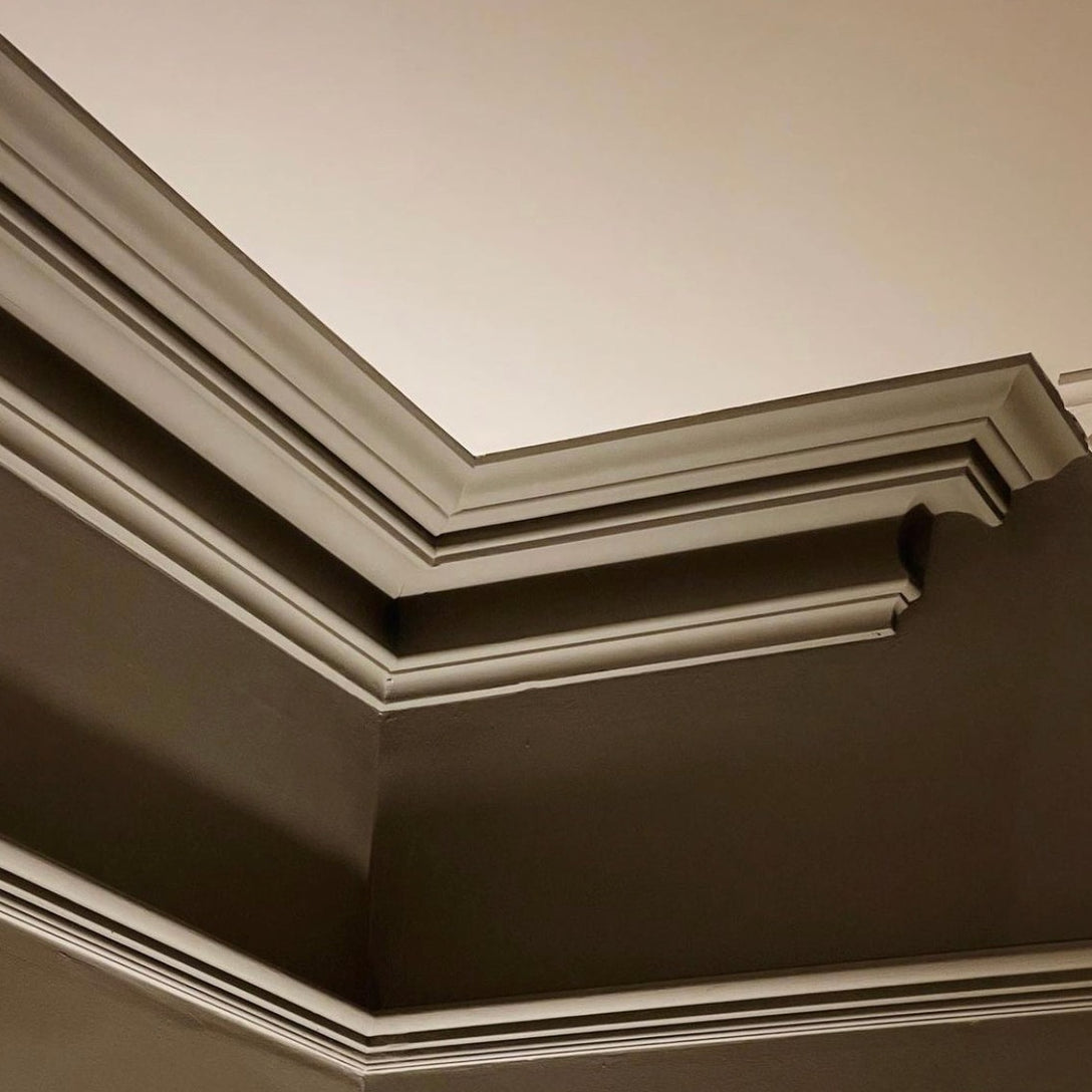 Torus Panel Moulding Straight in dramatic light