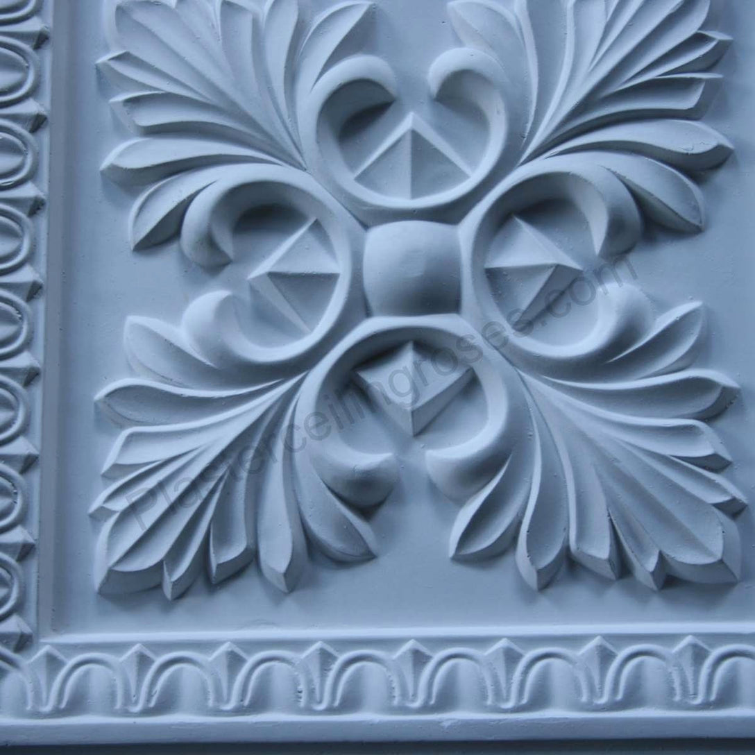 Quatrefoil Plaster Plaque technical details