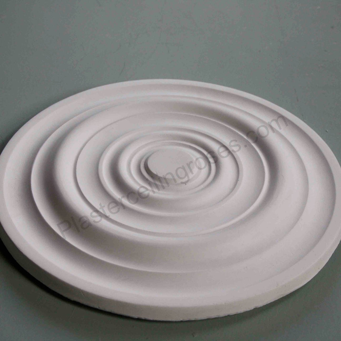 close up photo showing Small Plaster Ceiling Rose details 230mm dia.