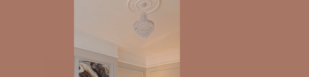 Edwardian Living Room: Ceiling Roses, Tunbridge Wells