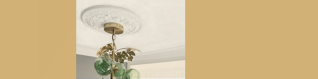 Statement Lighting & Ceiling Rose in Bolton