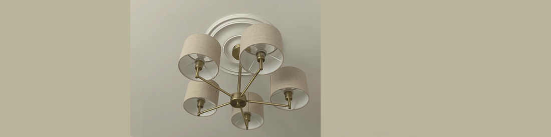 Classic Victorian Plaster Ceiling Rose