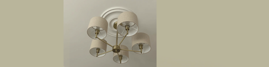 Classic Victorian Plaster Ceiling Rose