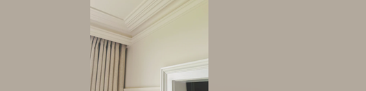 How to Hide your Curtain Rail with a Coving Pelmet Box