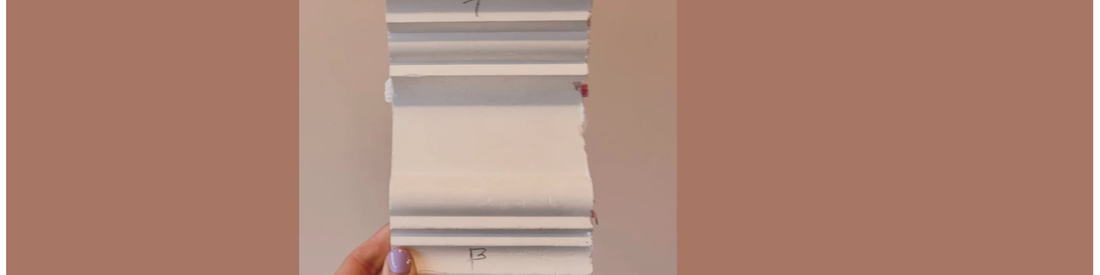 Plaster coving Sample