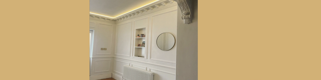 Coving for LED lighting