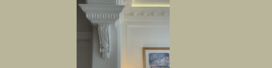 Installing Classic Corbels -  A Cambridge Edwardian Hallway