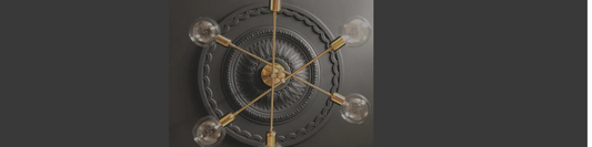 How to Paint Ceiling Rose
