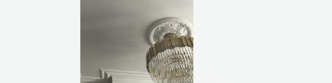From Spotlights to Style: Victorian Ceiling Rose Upgrade