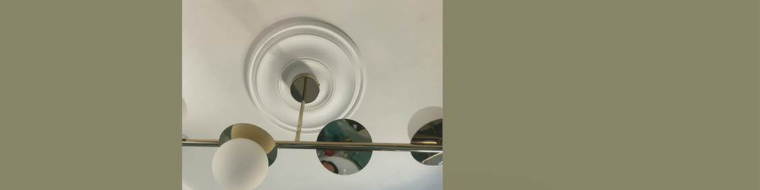 Plain Spun Plaster Ceiling Rose