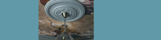 Alana’s Renaissance Ceiling Rose in Barnard Castle makes a statement