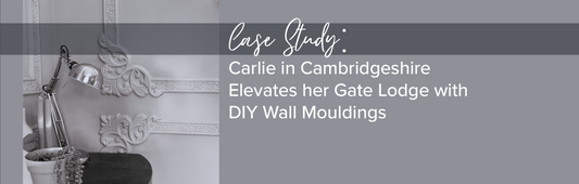 DIY Wall Mouldings Transform Carlie's Gate Lodge in Cambridgeshire