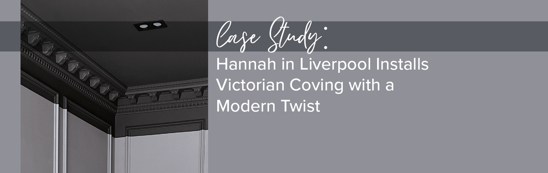 Hannah in Liverpool Installs Victorian Coving with a  Modern Twist