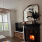 Large Plaster Coving Victorian Swan Neck Drop 170mm LPC017