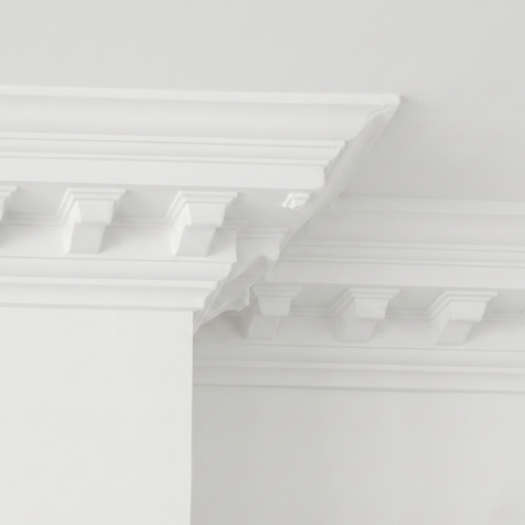 Plaster Coving Modillion 130mm Drop LPC020