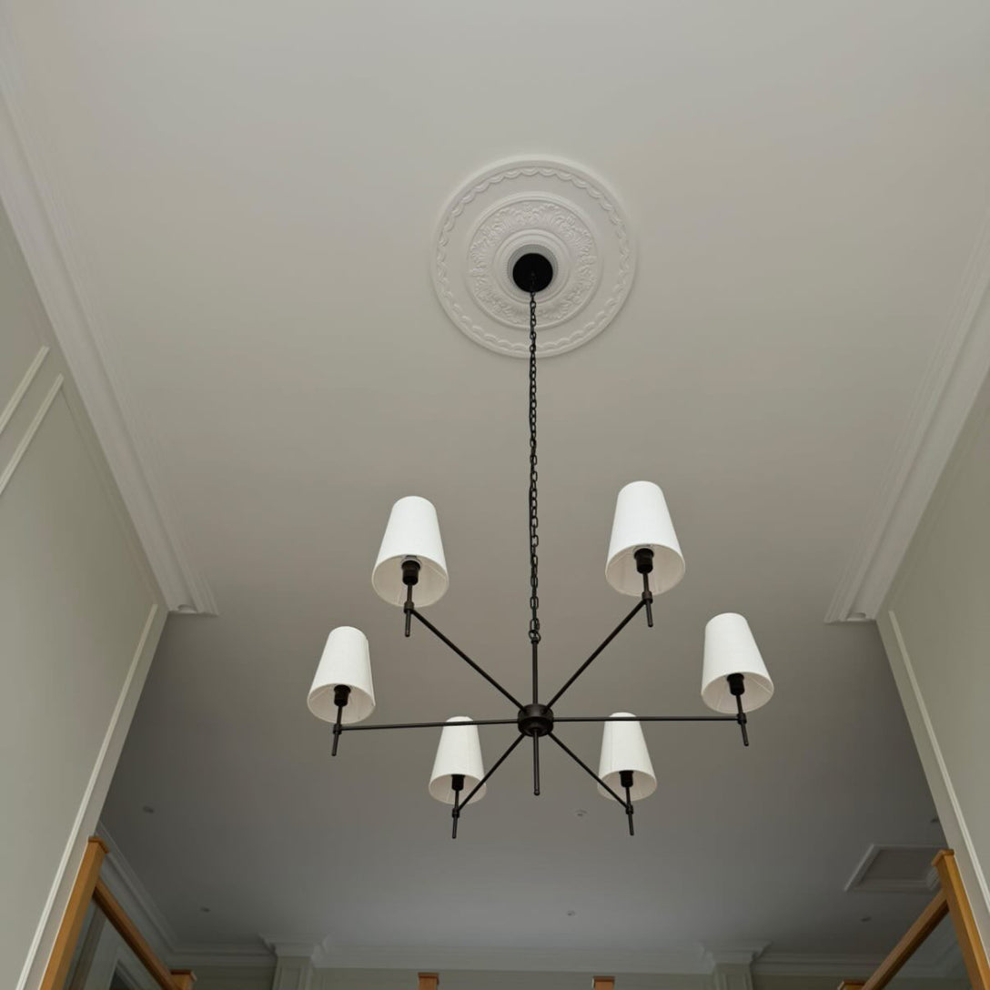 Acanthus Leaf Plaster Ceiling Rose 750mm dia. LPR023