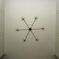 Acanthus Leaf Plaster Ceiling Rose from below