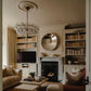 Victorian Plaster Ceiling Rose in Living Room
