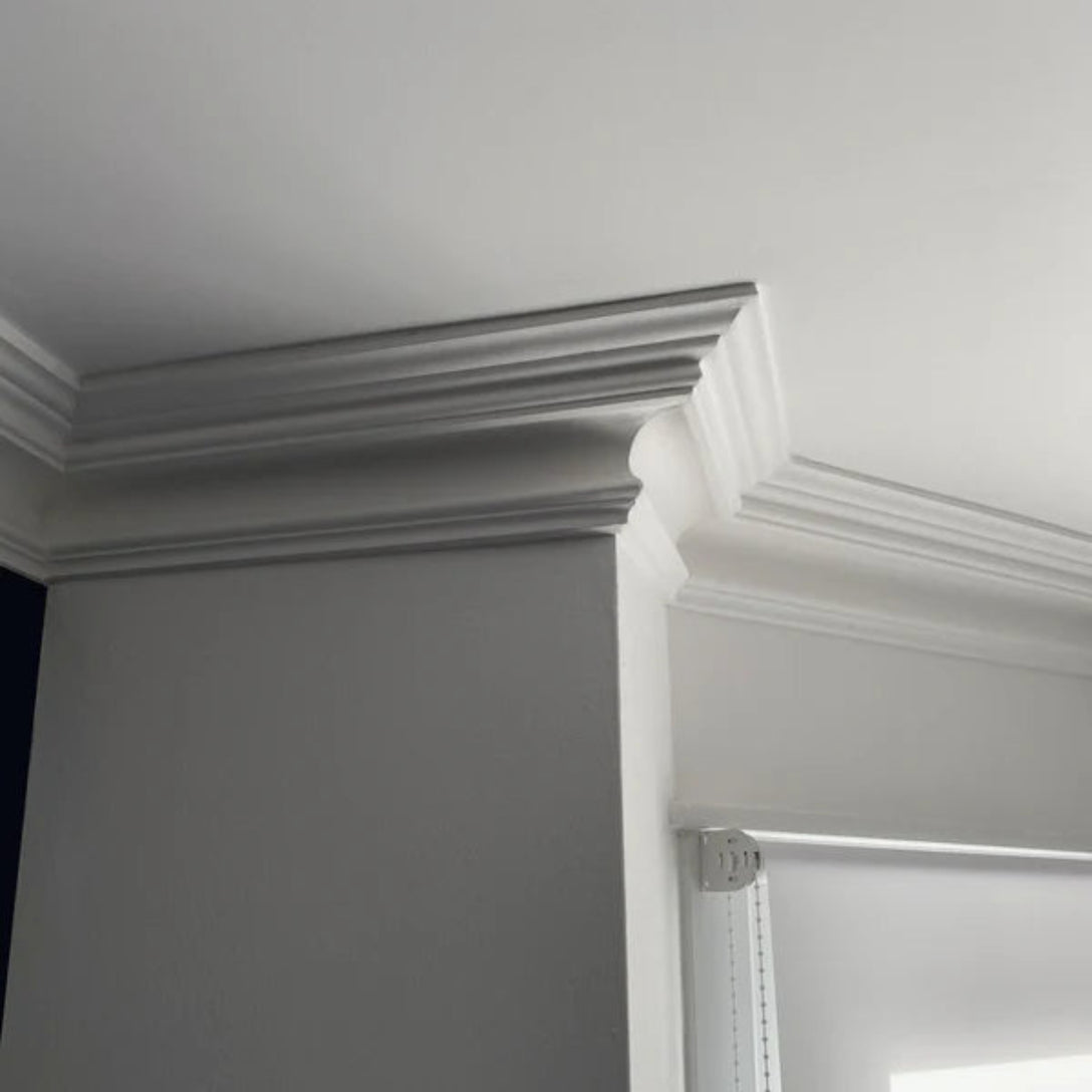 Plaster Coving for Bay Window