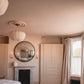 Colour Drenched Plaster Ceiling Rose
