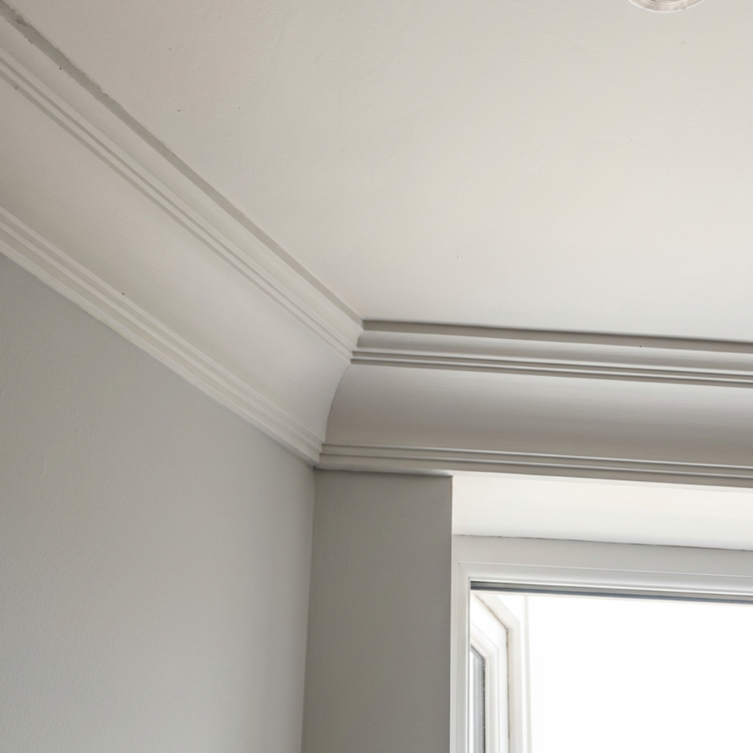 Regency Coving Installed n Neautral Lounge