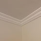 corner joint of victorian plaster ceiling roving