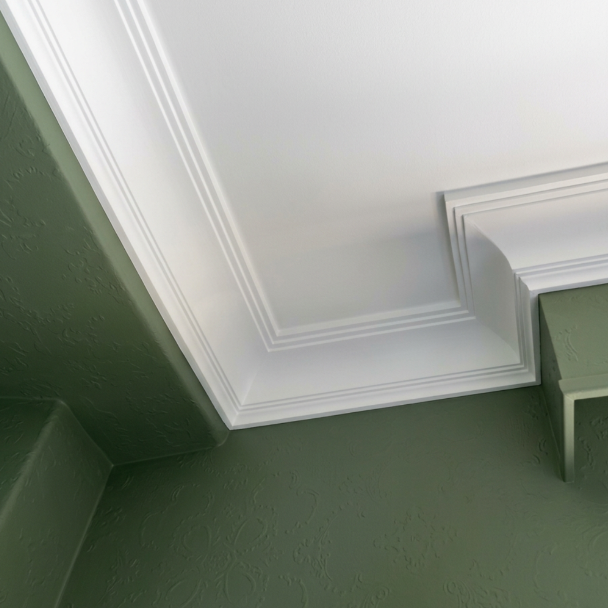 Close up of Regency Style Coving